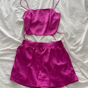 Daily drills silk set